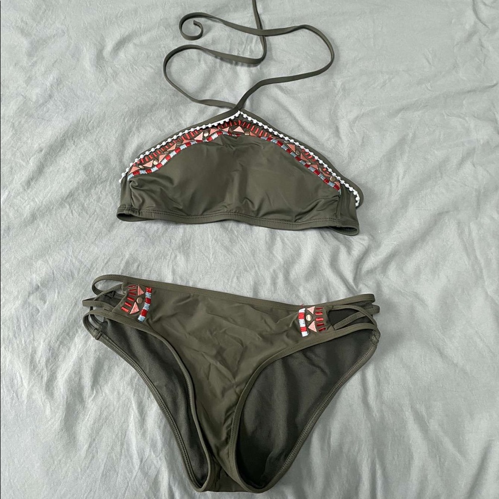 S Bikini Lab swimsuit top and bottom